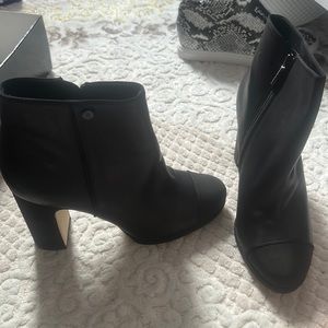 New newer worn black high heels